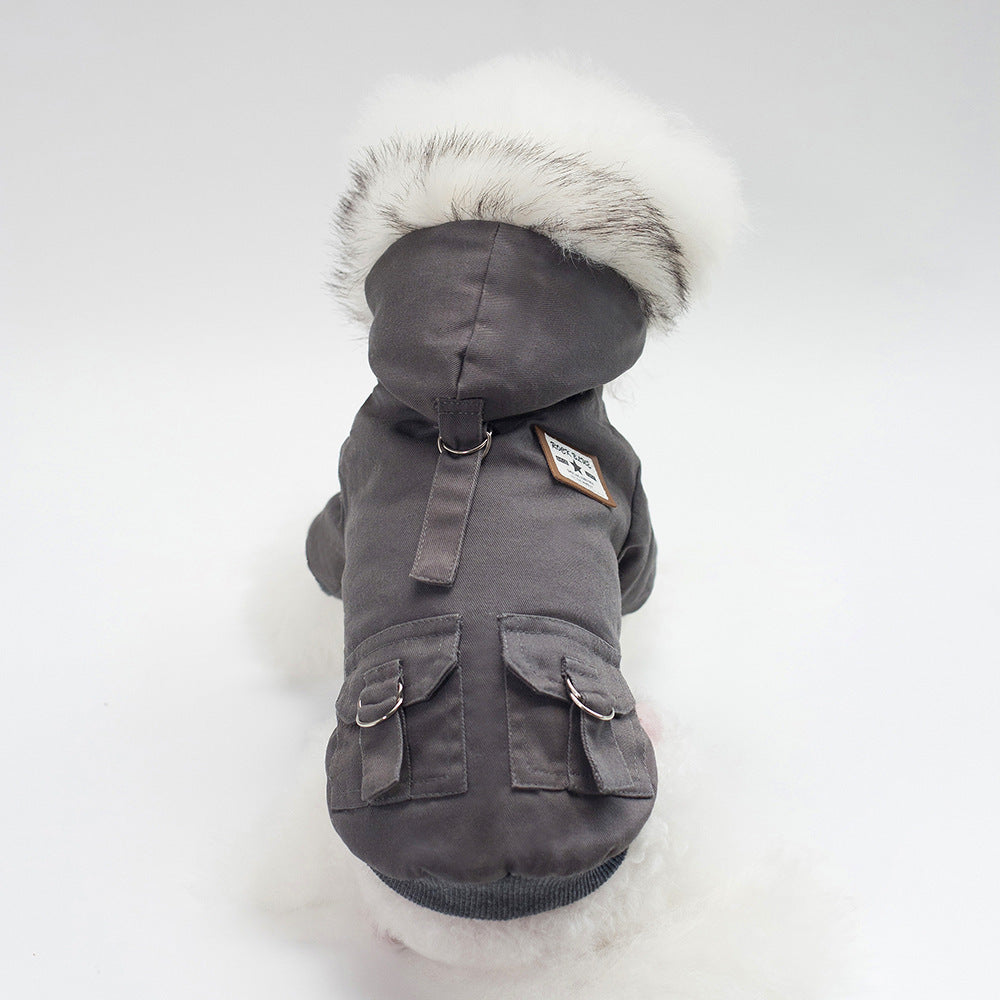 Pet clothes military coat