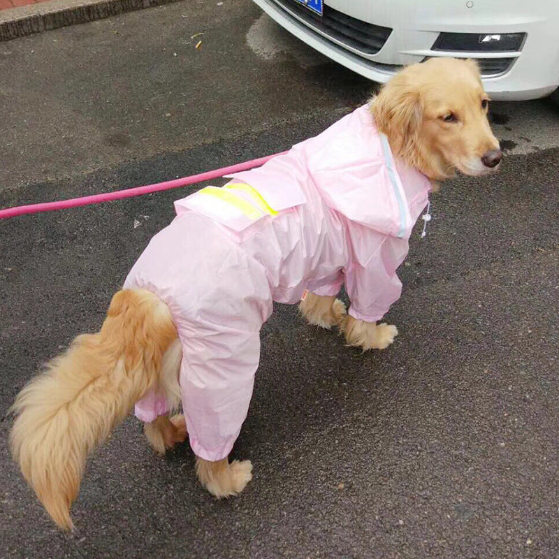 狗狗雨衣 边境牧羊犬服装 防水