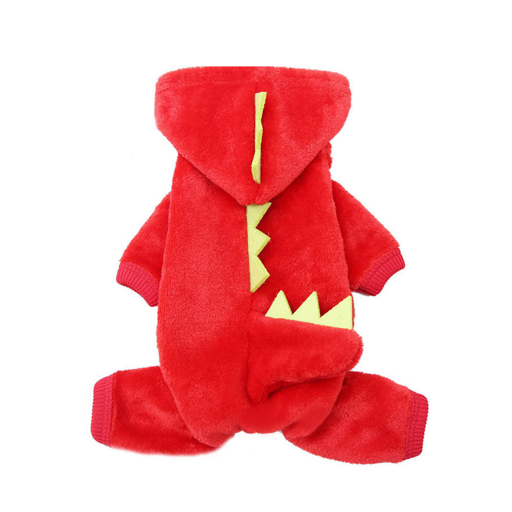 Pet Dog Halloween Dinosaur Dress Up Teddy Bear Medium and Small Dog Foreign Trade Dog Clothes