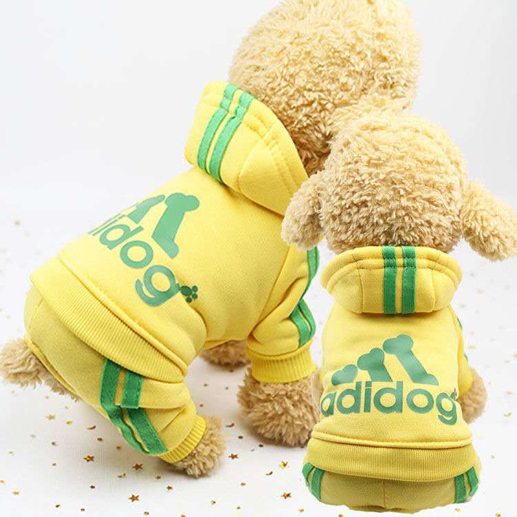 Autumn And Winter New Four-Legged Dog Clothes Teddy Bichon Hiromi Winter Clothes Thickened Pet Clothes Cute