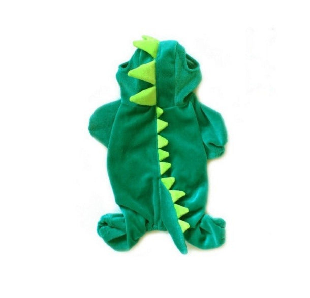 Pet Dog Halloween Dinosaur Dress Up Teddy Bear Medium and Small Dog Foreign Trade Dog Clothes