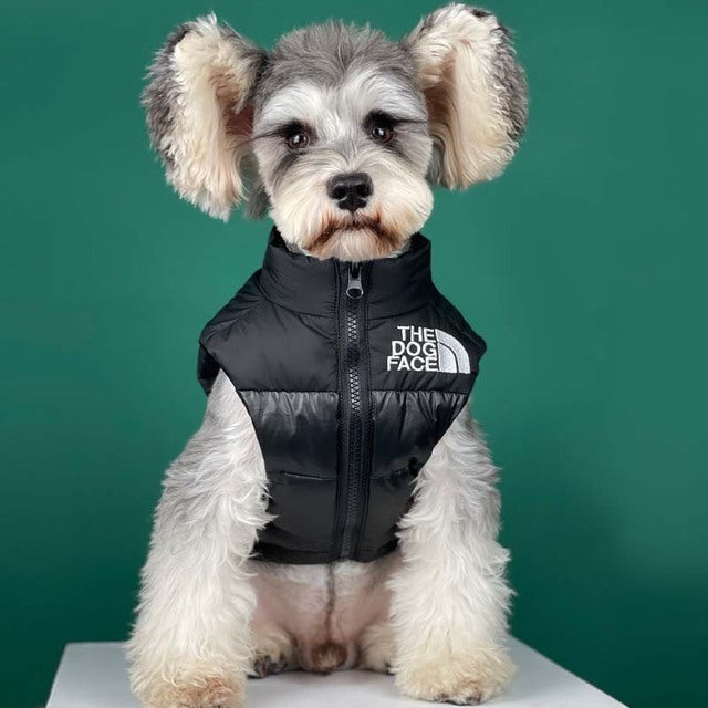 Dog Clothes Thick Warm Down Vest Autumn And Winter Clothes