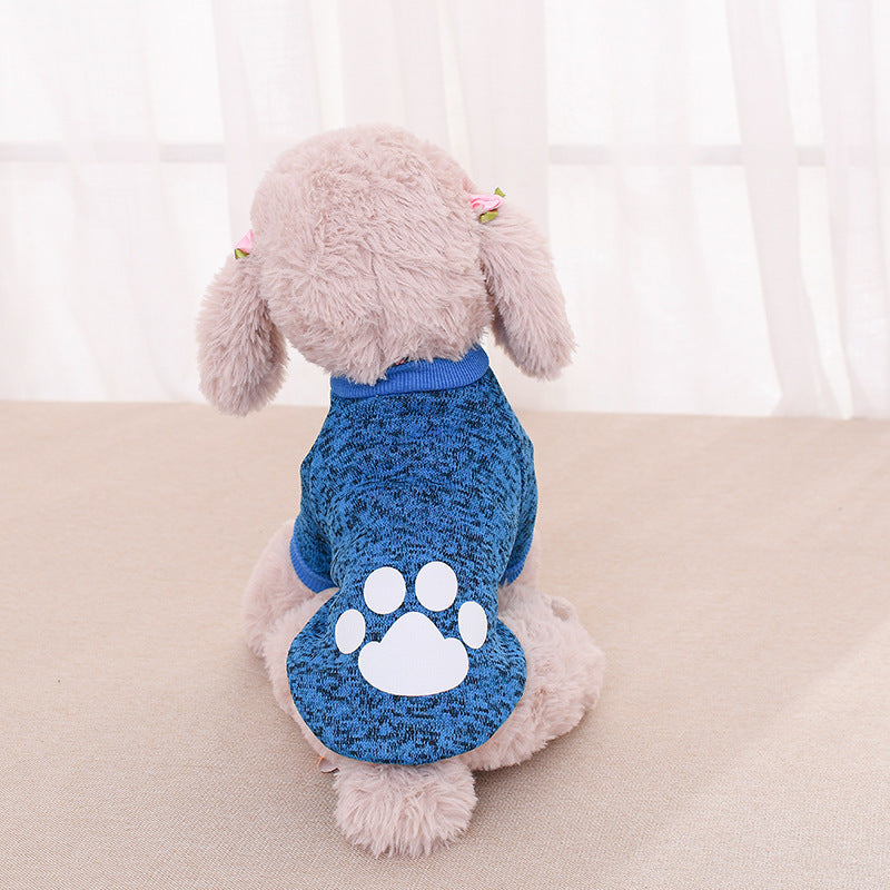 Clothing Pet Clothing Two-legged Sweater Teddy