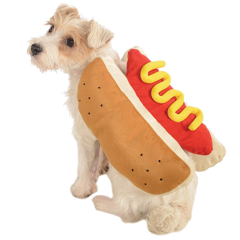 Funny Halloween Costumes For Dogs Puppy Pet Clothing Hot Dog Design Dog Clothes Pet Apparel Dressing Up Cat Party Costume Suit