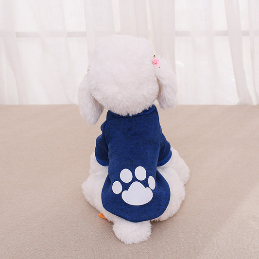 Clothing Pet Clothing Two-legged Sweater Teddy